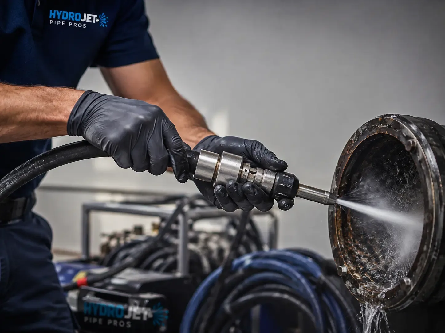 Hydro Jet Pipe Descaling in Fredericksburg, TX
